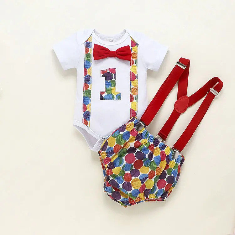 Children's Clothing Summer Baby Romper Birthday