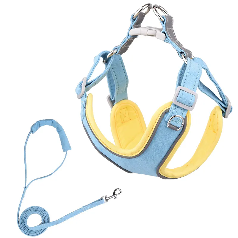 Adjustable Dog Harness and Comfortable Pet Leash