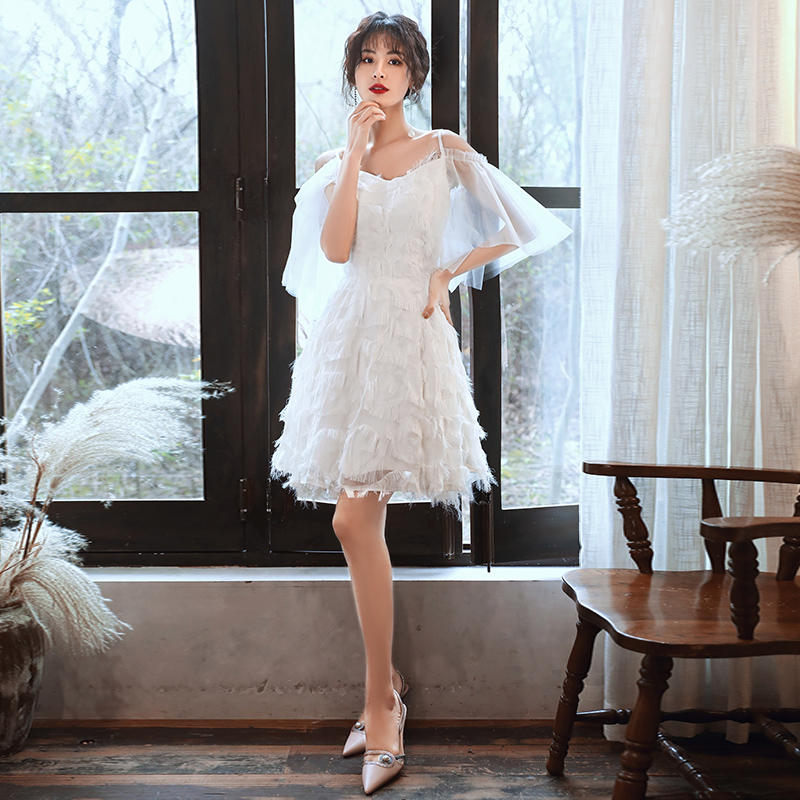 Sleeveless Embroidered Evening Dress