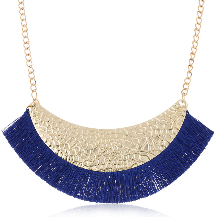 New Folk Style Tassel Necklace Female