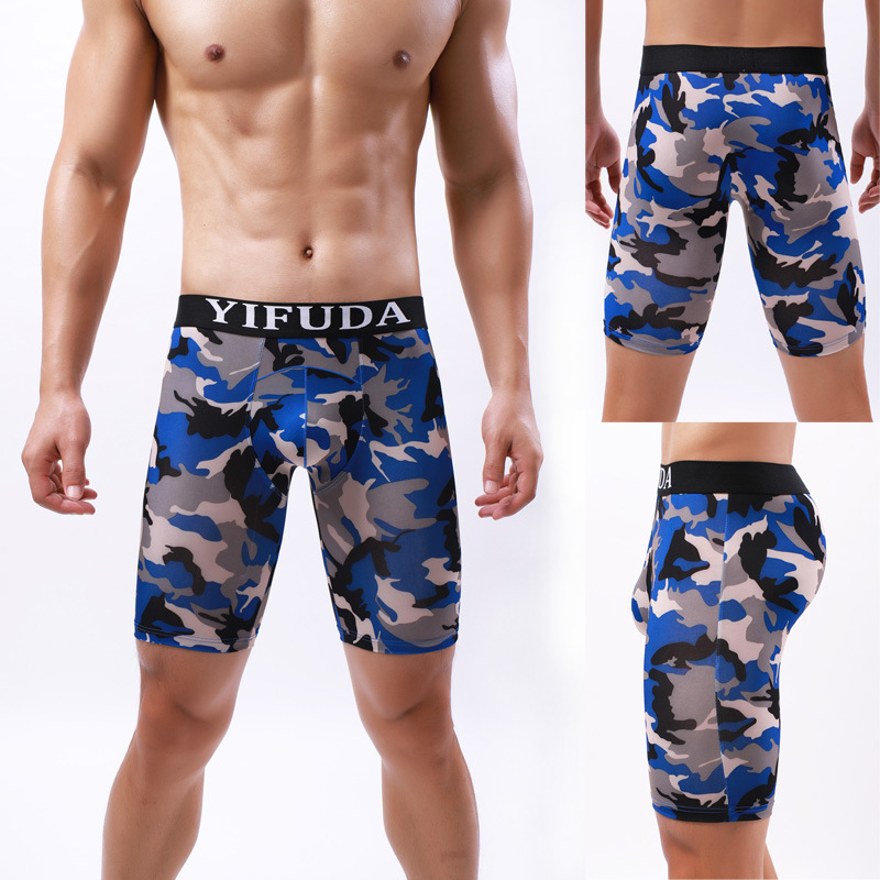 Men's Five Point Print Shorts Casual