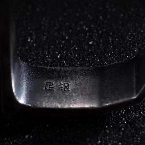 1pcs 990 Sterling Silver Retro Mouse & Cheese Open Ring, Quirky Street Style, For Daily Wear & Casual Outfits 5