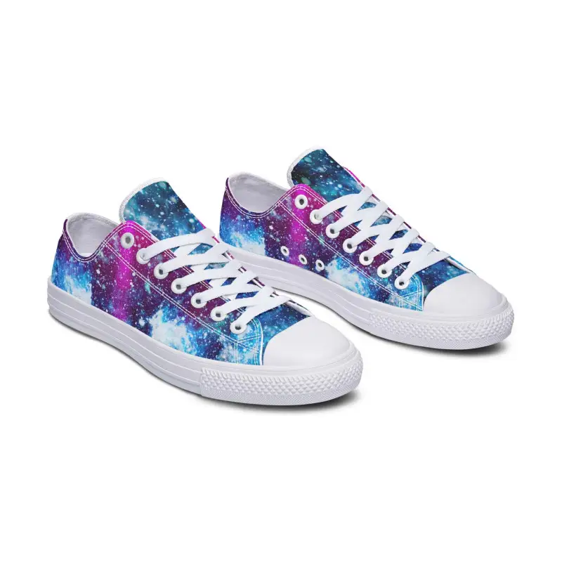 Fashion Print Couple Low-Top Canvas Shoes