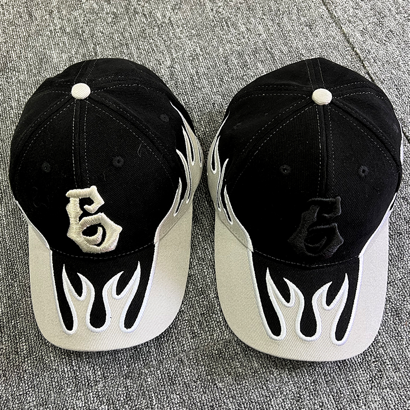 Hip Hop High Street Flame Baseball Hat