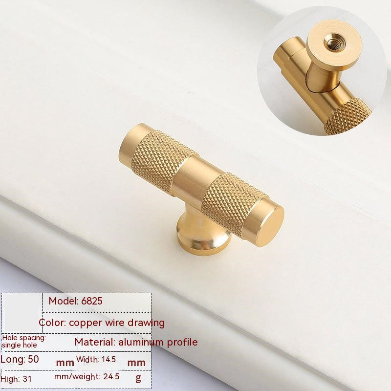 Brushed Brass 6825 Single Hole