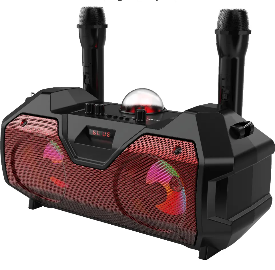 Microphone Dual Bluetooth Speaker