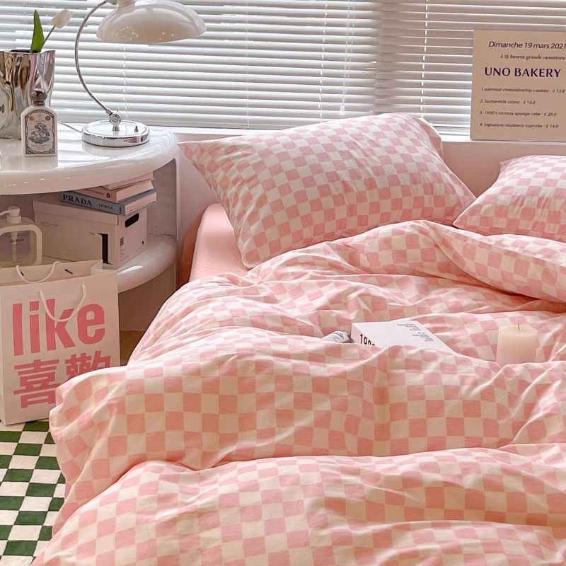 Checkerboard Pink