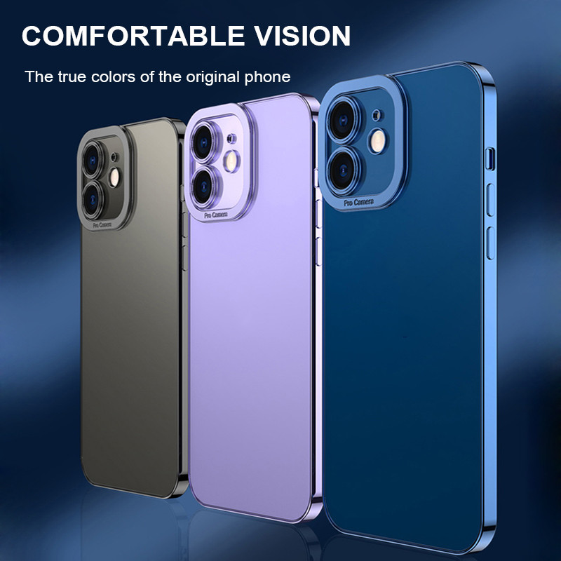 Electroplating Pupil And Eye Transparent All-inclusive Mobile Phone Case