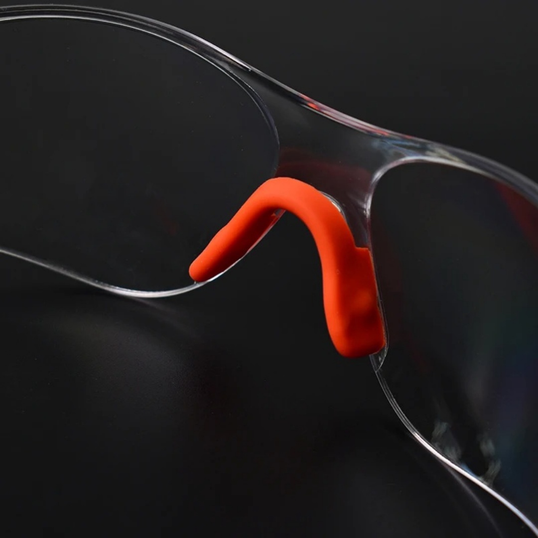 PC Material Anti Impact Wind Dust Proof Goggles Safety Riding Clear Glasses Lab — image 9