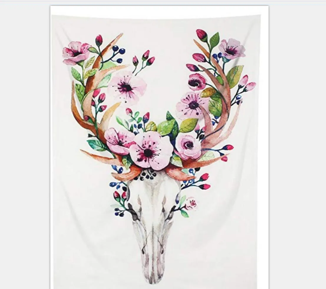 Nordic Flamingo Background Wall Hanging Bed Headboard