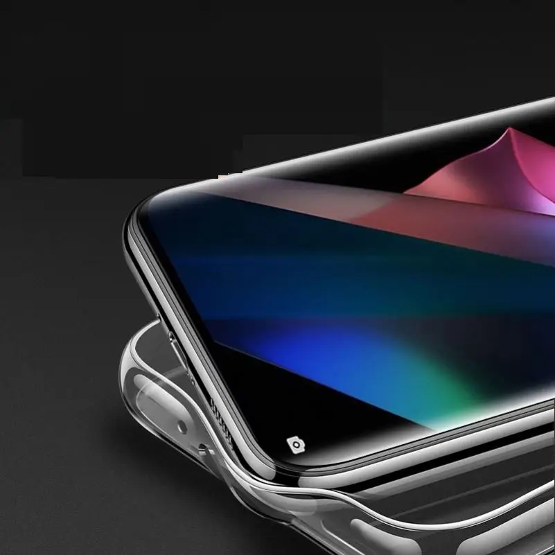 Soft Silicone Drop Resistant Transparent Phone Case