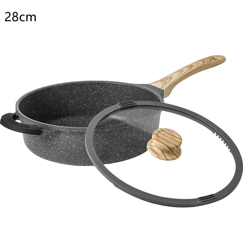 28deep frying pan with lid