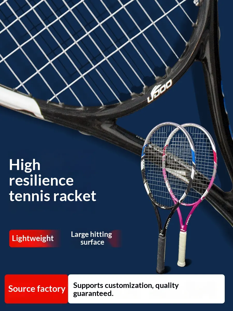 Tennis Racquets Carbon And Fiber Integrated Super