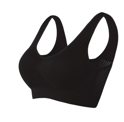 Title 13, Breathable Bra Large Size No Steel Ring Hollowe...