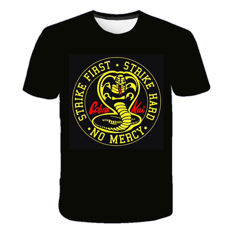 Title 6, Camiseta masculina 3DT com estampa de cobra ret...