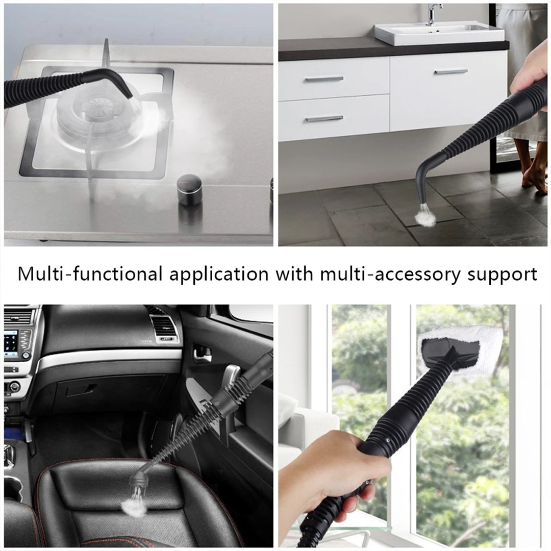 10o0W Electric Portable Hand Held Steam Steamer Cleaner & Accessories 2025 New — foto 20