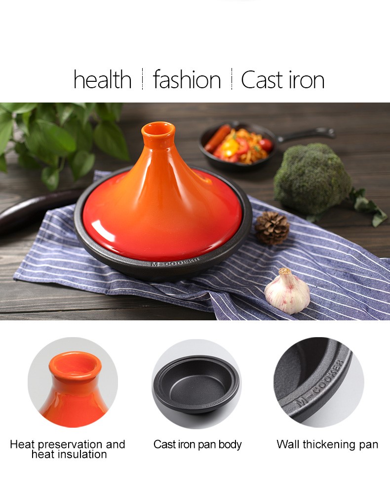 Title 3, Claypot Rice Enamel Soup Pot Stove Universal