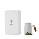 Gray And White Gift Box