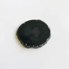 Agate Stone Mobile Phone Airbag Holder Lazy Stent Irregular Agate Stone Piece Holder - Black - View 1