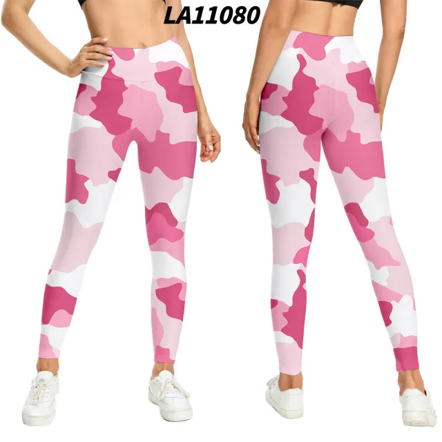 Women's Floral Print High waist Buttocks Tights 4 Style - Shop at LoveMi