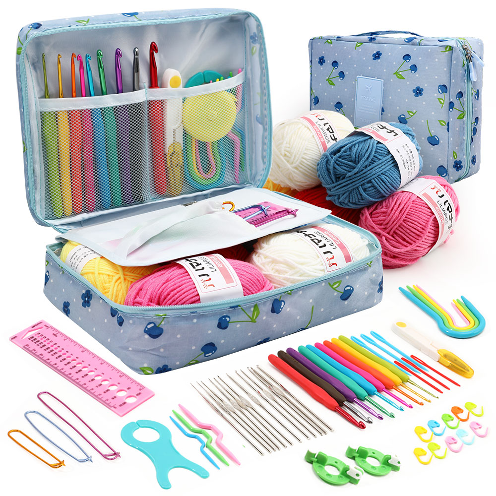 Beginner Beginner Crochet Suit Multi-color Storage Bag - Image 6