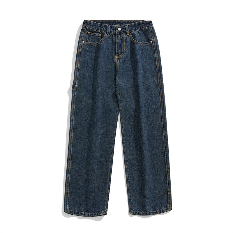 Title 3, Mens Versatile Niche Straight Wash Trousers. C...