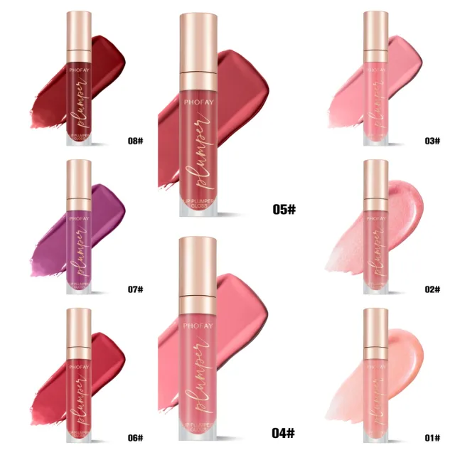 PHOFAY Shiny Lip Plumper Gloss Set - Shop at LoveMi
