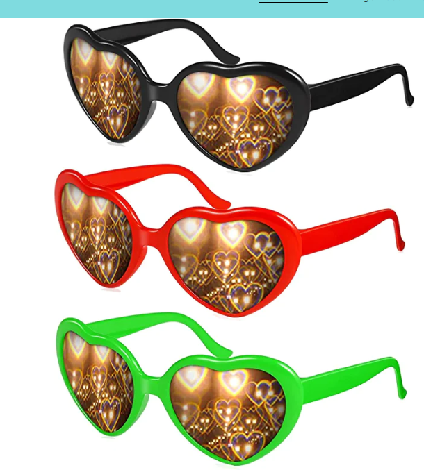 Night Lights Change Love Special Effects Glasses Sunglasses - Image 24