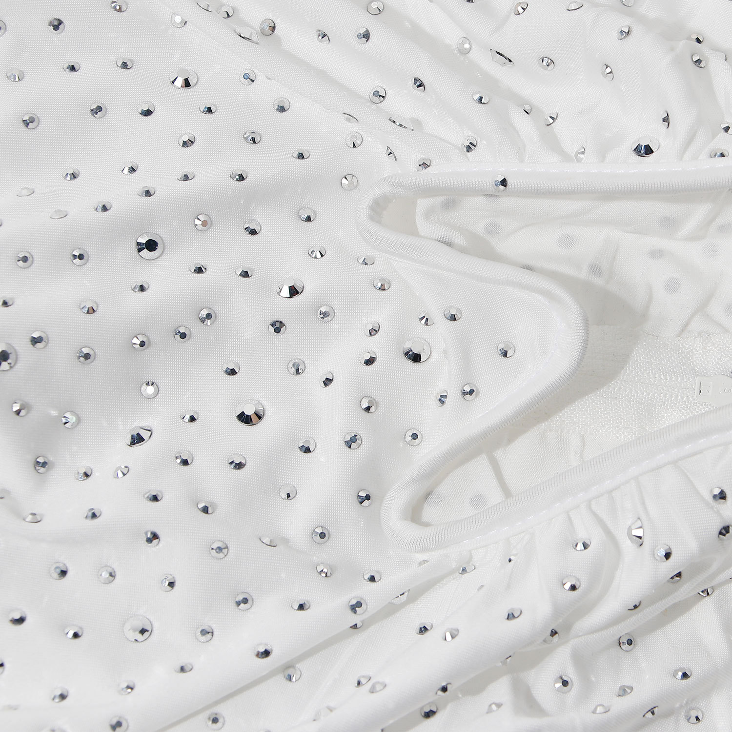 European And American Slim Wrap Chest Hot Diamond Dress