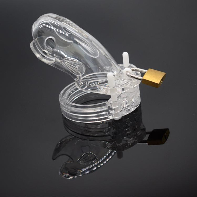 Male Plastic Chastity Lock  Toy