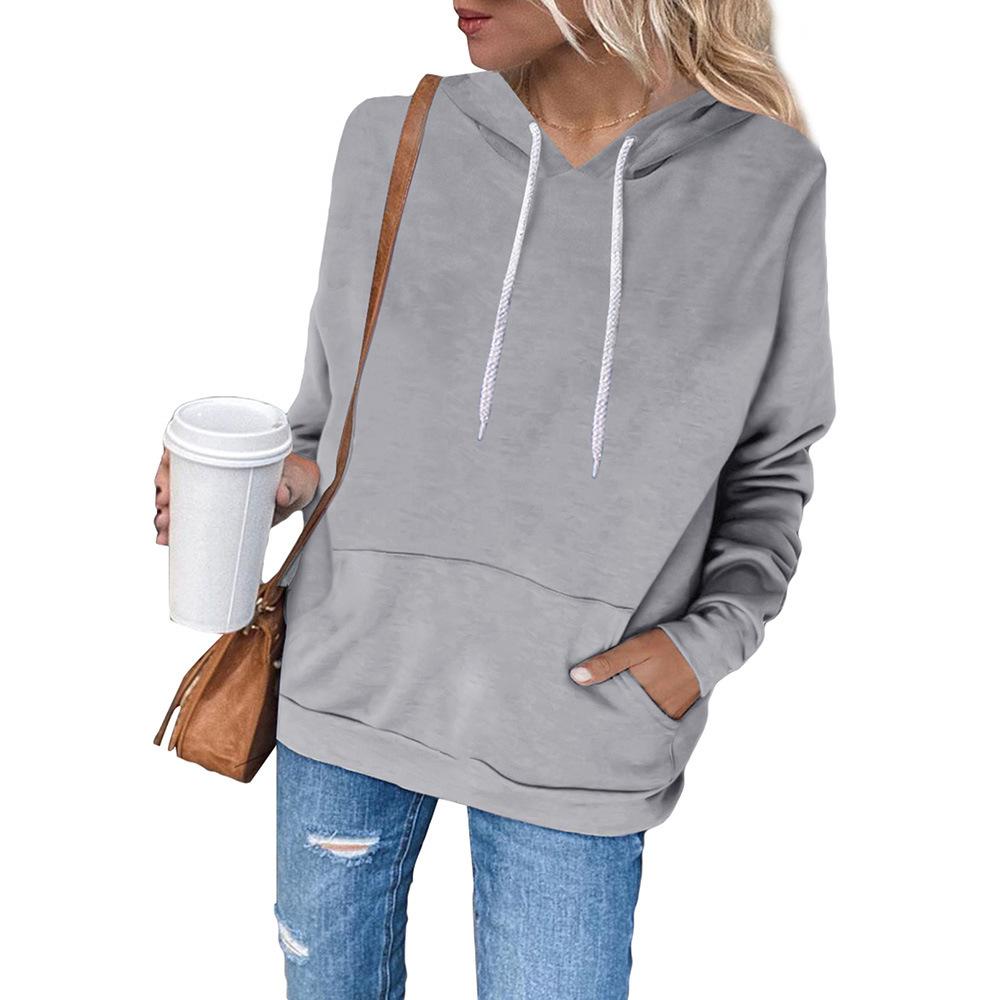 Hooded Casual Jacket With Pockets Women Plus Cashmere