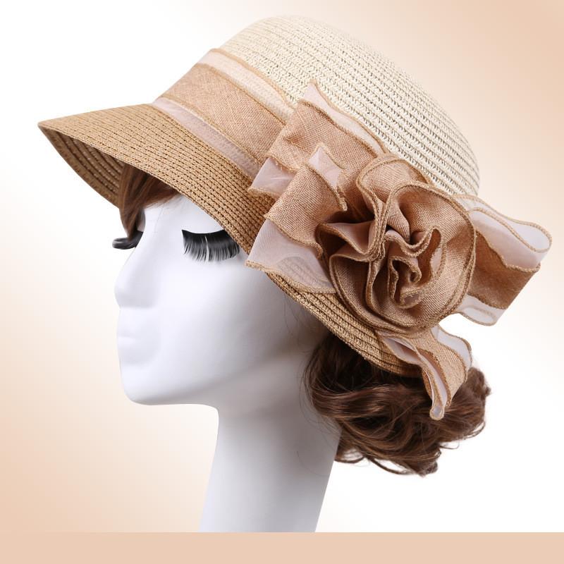Big Eaves Sunshade Wild Flower Sun Hat