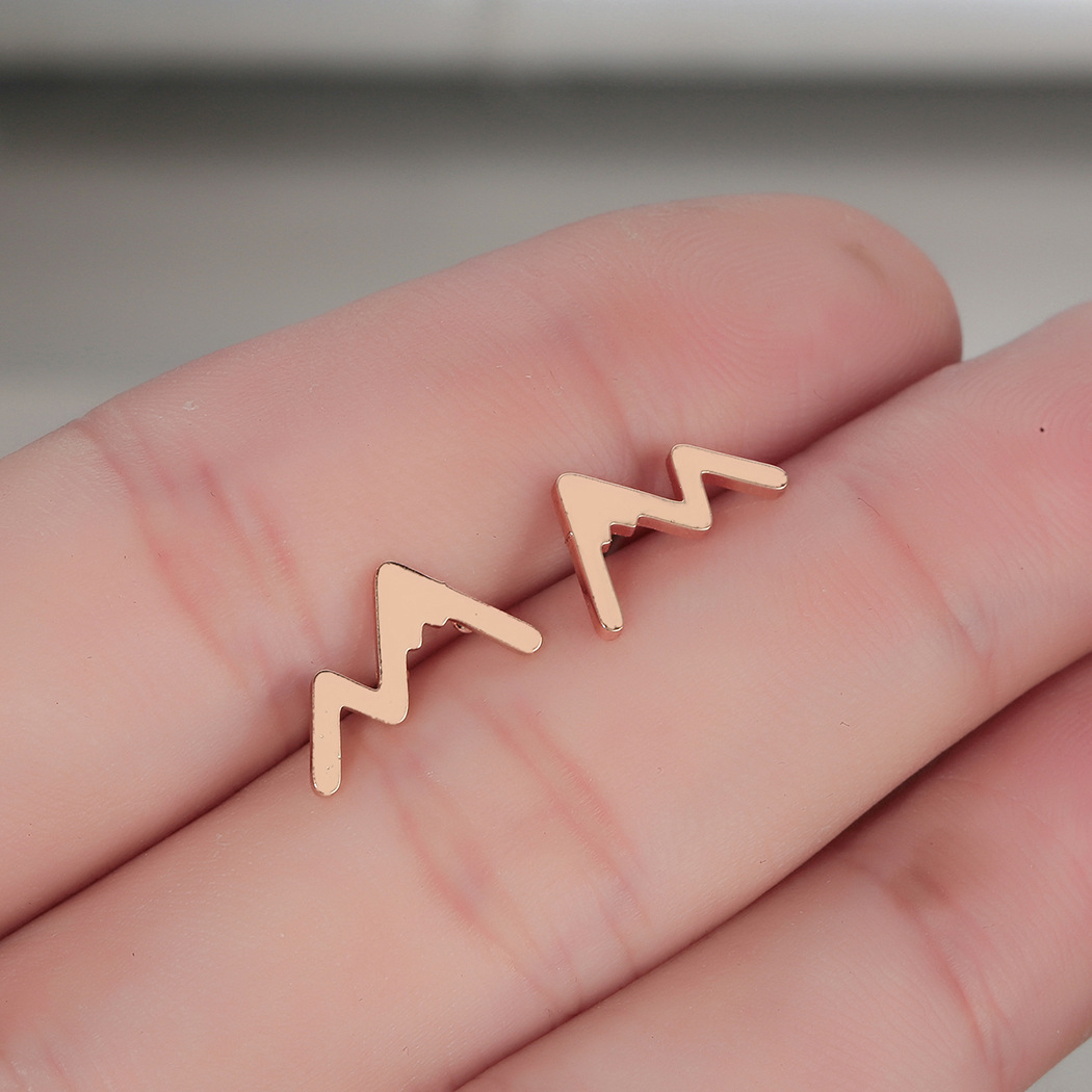 Simple Geometric European And American Style Earrings