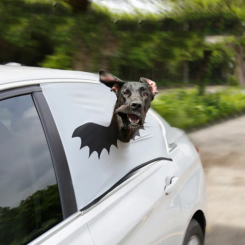 Car Sun Shade Window Cover Sunshade Curtain Car Pet Bat Shading UV Protection Shield Visor Mesh Dust