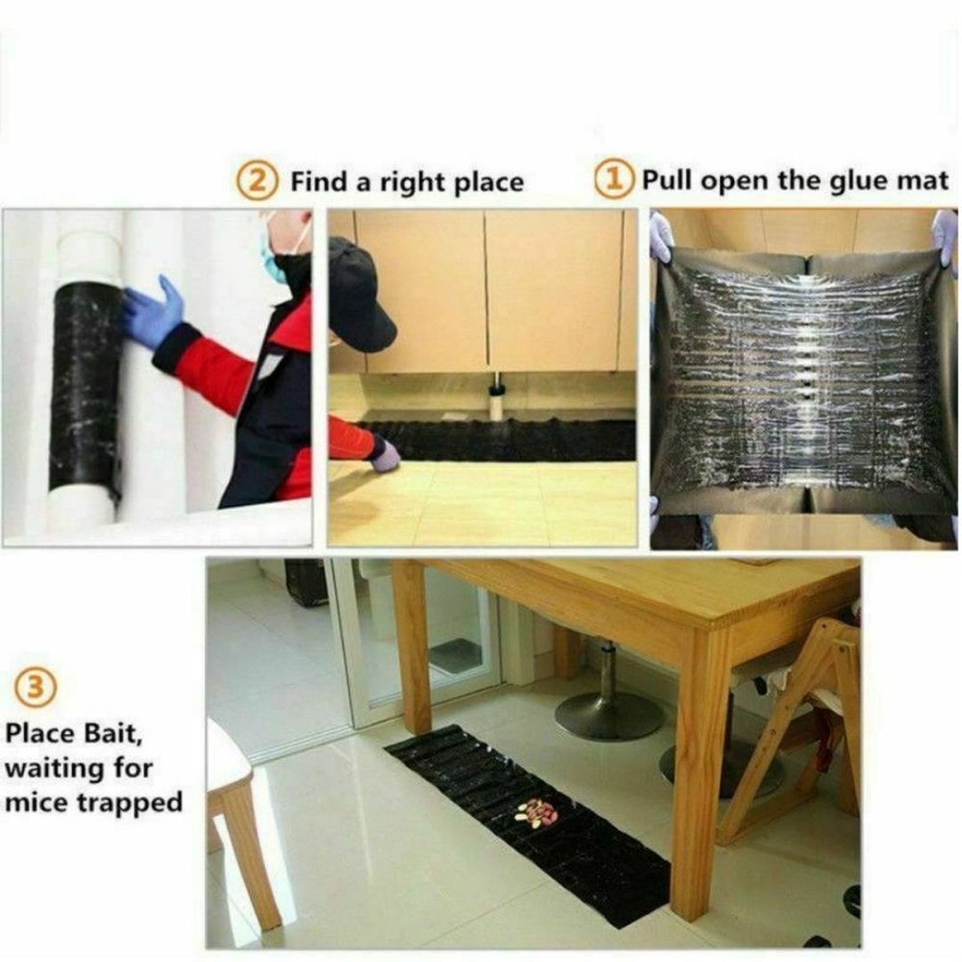 Mouse Traps Rat Mice Mouse Trap Board Snare Catcher Pad Pest Control UK-29.5X17.5X1 5