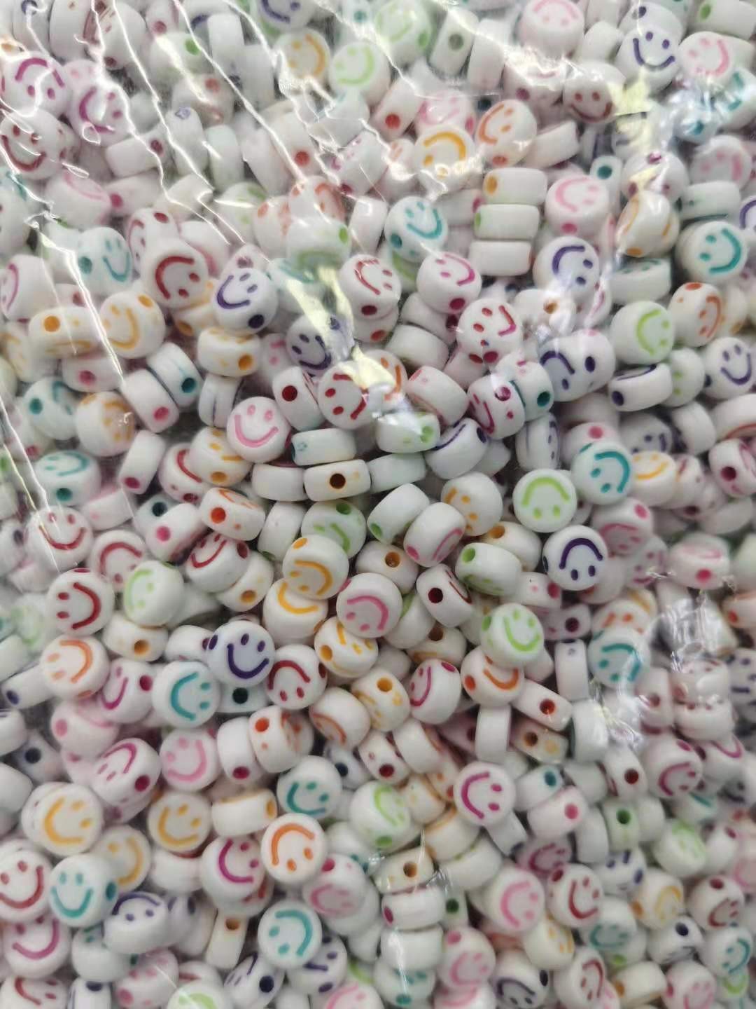 Title 1, Smiley Beads Plastic Beads Ornament Accessories...