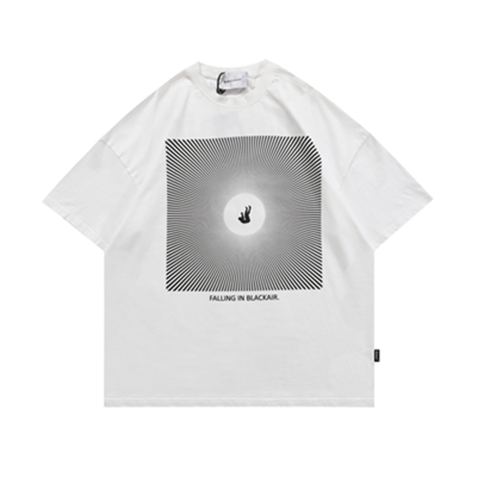 High Street Oversize Street Hip-hop Short-sleeved T-shirt