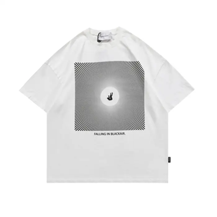 High Street Oversize Street Hip-hop Short-sleeved T-shirt