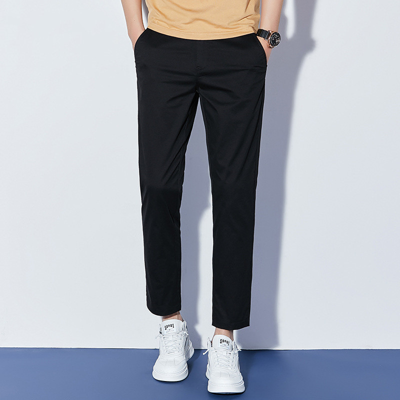 Men's Korean Version Of The Trend Of Men's Business Casual Pants 9 Minutes Pants Men