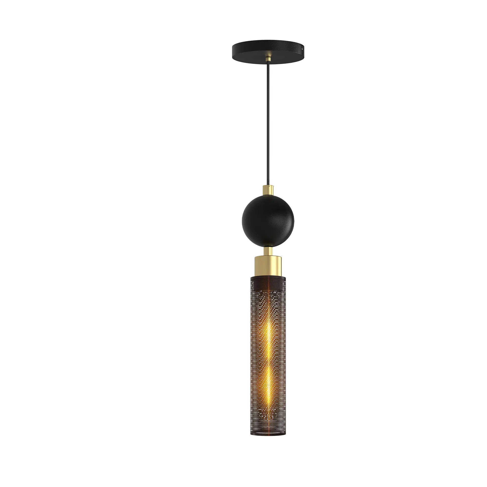 Modern Black Wrought Iron Pendant Light For Kitchen Island, Adjustable Cord Pendant Fixture, Hanging Lighting Over Kitchen Island, Indoor Chandelier For Bedroom
