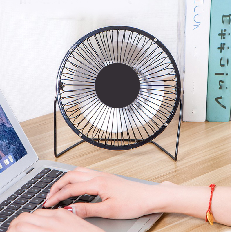 Portable Mini USB Cooling Fan 360 Small Desktop Desk Quiet Computer6inch