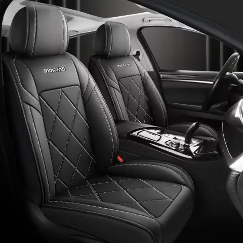 Cozy, Simple Full-coverage Seat Covers With Customizable Stitching Lines