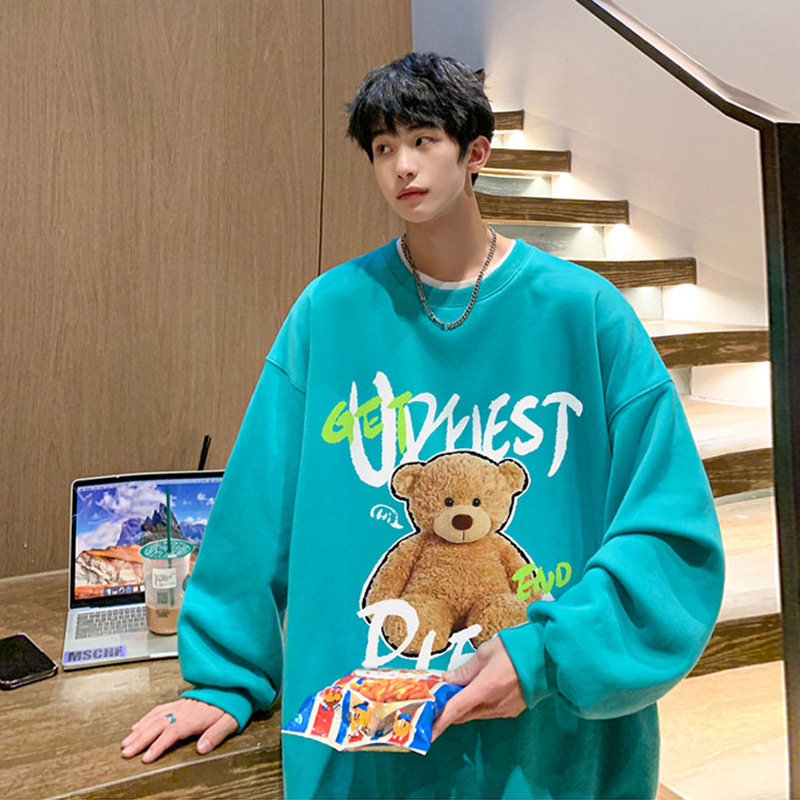 Casual Couple Wear Men's Loose Fitting Top