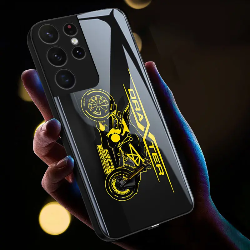 Motorcycle Mobile Phone Shell Is Illuminated When