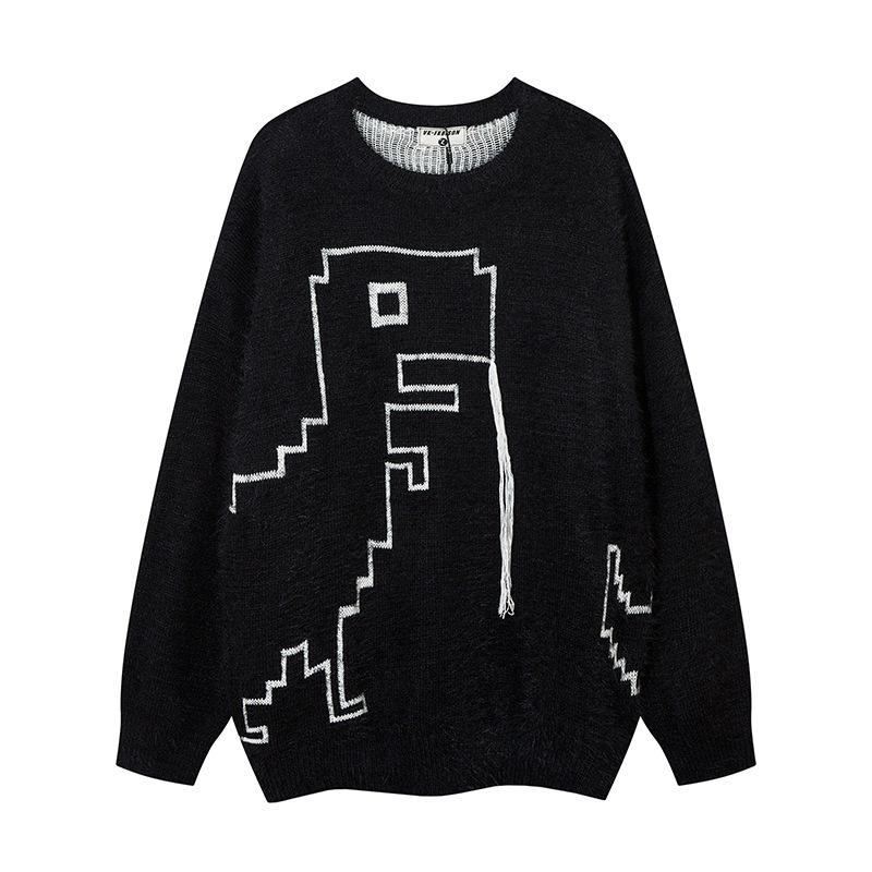 Title 3, Loose And Idle Fleece Sweater – Kuschelig warme...