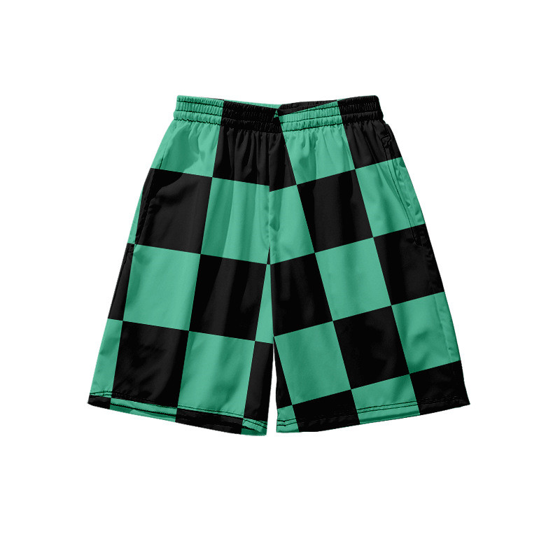 Title 2, Shorts grandes para estudantes, masculinos e fe...