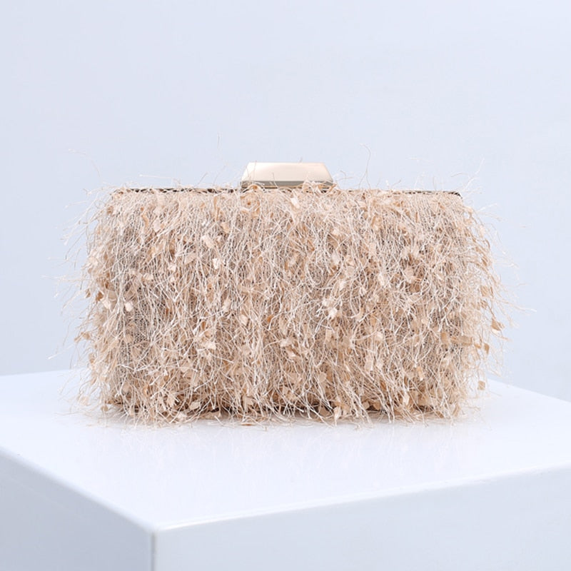 Title 4, Tassel Wild Crossbody Shoulder Bag Clutch