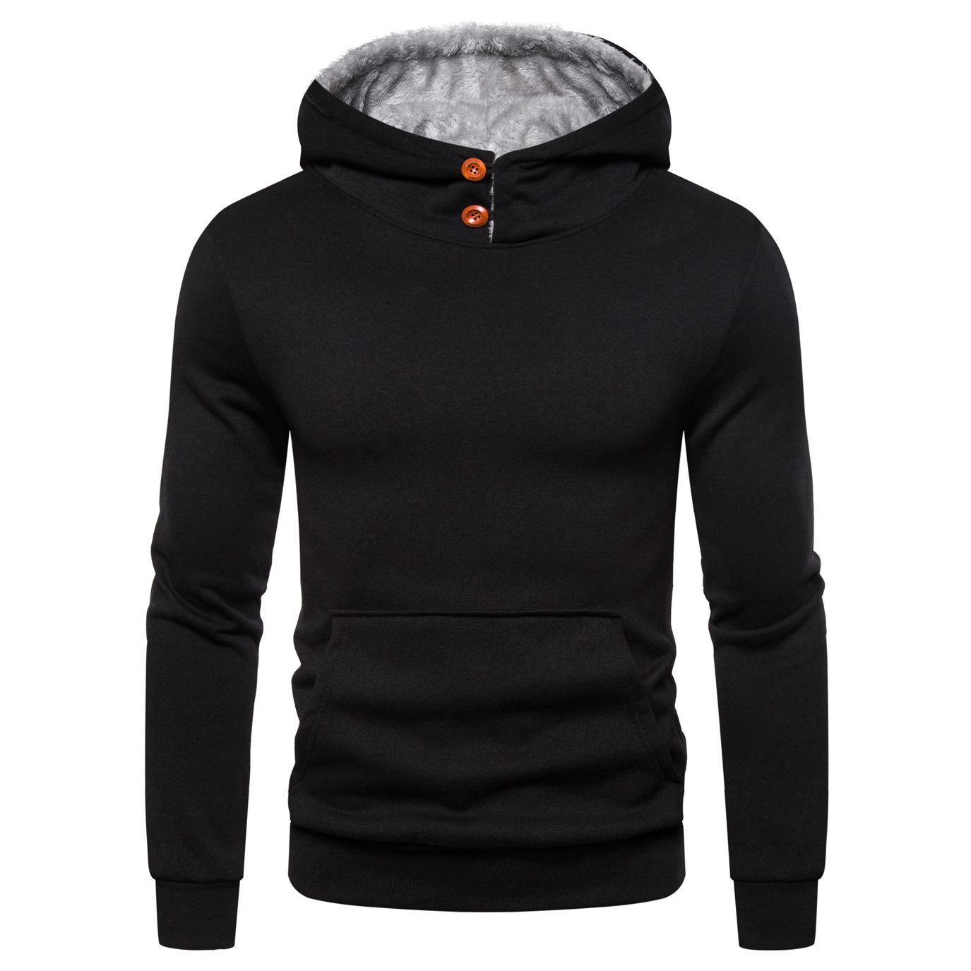 Title 11, Herren-Pullover mit Kapuze und Pan-Schnalle