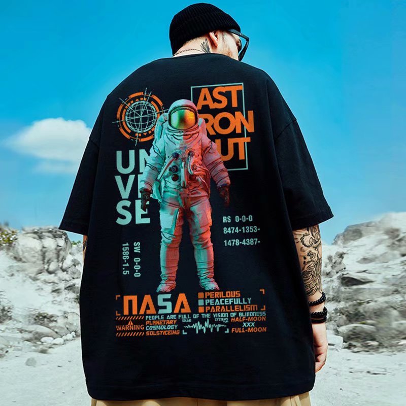 Bear Large Size Short Sleeve T-shirt Men's Trendy Brand