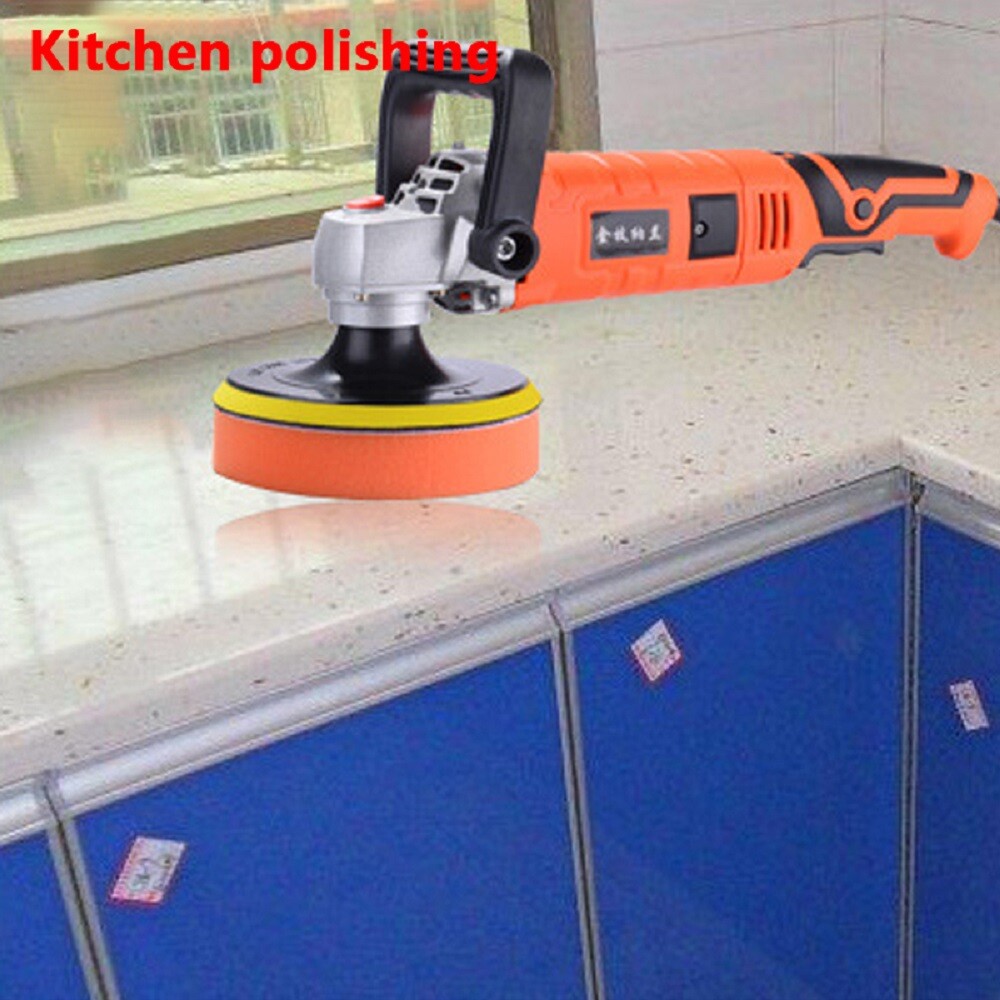 Electric Car Polisher Sander Buffer Polishing Machine Kit 1580W Variable Speed — image 10